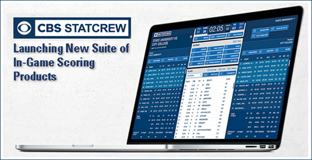 CBS StatCrew To Launch New Suite Of In-Game Scoring Products